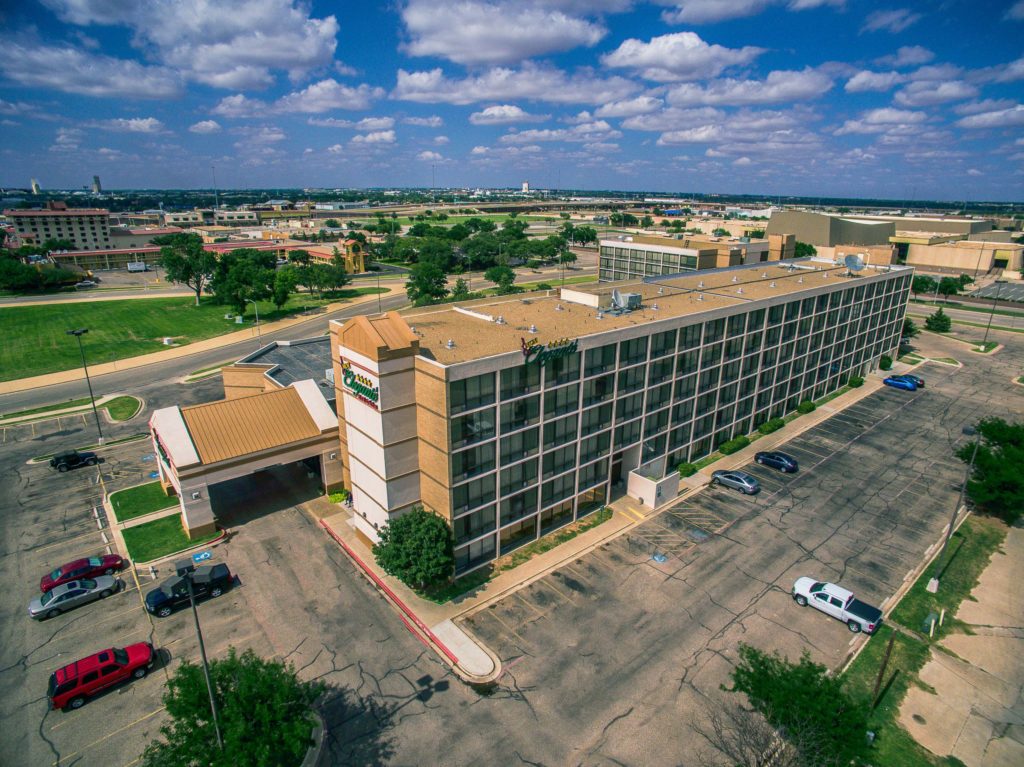 Aerial Photo of MCM Elegante with the West Texas Blue Skyline